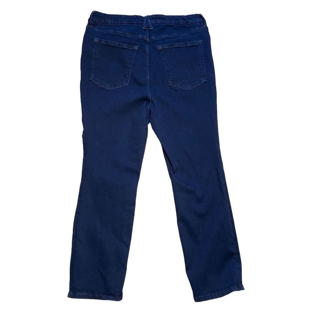 Good American Always Fits Good Legs Cigarette Jeans Women’s Size 14-18 - Picture 4 of 11
